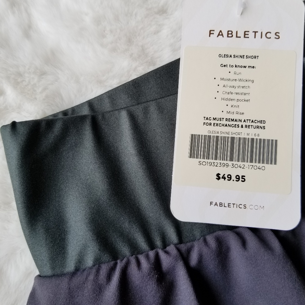 Fabletics Olesia Shine Short Skort Pockets M - Picture 4 of 16